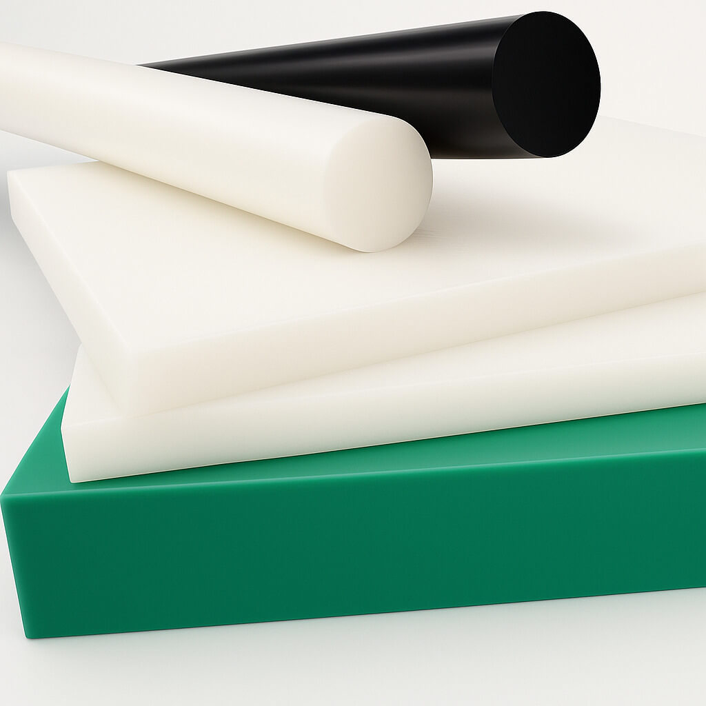 Different colours PE plastic