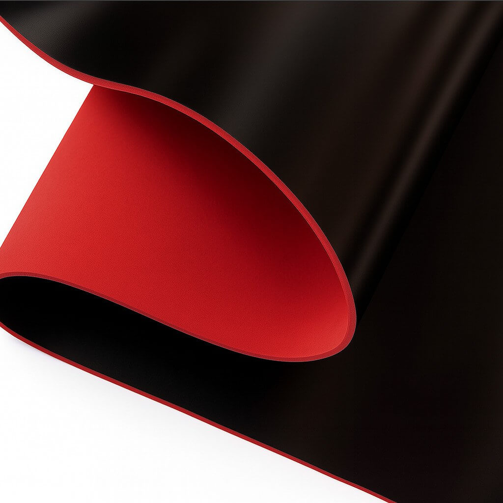 EMPD rubber with red side