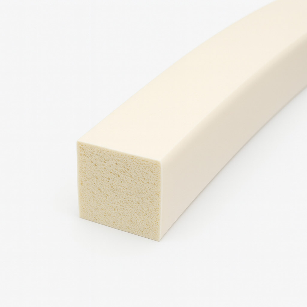 Silicone rubber profile